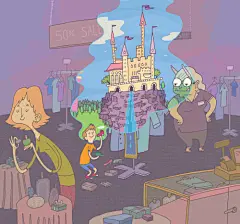 又到了?矢量插画分享的时候了，这一次，我们精挑细选了16张非常富有创意的?矢量插画作品分享给大家。这些作品风格包括了人物写实，潮流喷溅，动漫卡通，以及印刷效果等等，希望你会喜欢。#采集大赛#