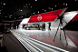 Nissan NY 2012 : A completely new Nissan branded environment, designed and built by GPJ, played host to hundreds of thousands of visitors including international press and potential Nissan customers. The space gave CEO Ghosn the platform for introducing n