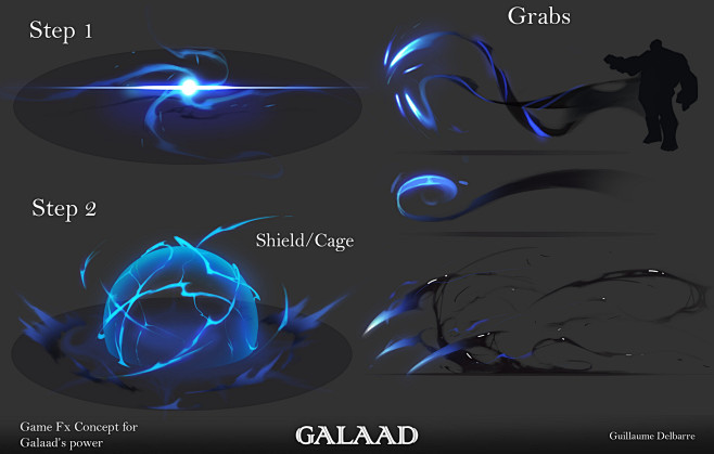 Galaad's power VFX w...