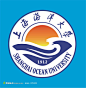 上海海洋大学 校徽 矢量logo