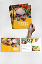 餐饮美食招商加盟宣传画册-众图网