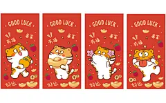 ip虎萌萌形象设计原创胖虎年2022文创产品生肖动物小老虎插画设计