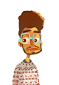 Character illustrations by Egyptian Illustrator Haitham Raafat.