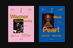 色彩构图！12张交响乐团海报设计