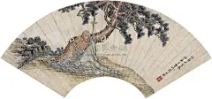 罗聘——《罗汉图》扇面欣赏  |  
清|罗聘(1733-1799)，&quot;扬州八怪&quot;之一。字遯夫，号两峰，又号衣云、花之寺僧、金牛山人、师莲老人等。祖籍安徽歙县，后迁扬州。为金农入室弟子，人物、佛像、山水、花果、梅、兰、竹等，无所不工，笔调奇创，超逸不群，别具一格。妻方婉仪，字白莲，亦擅画梅兰竹石，并工于诗。子允绍、允缵，均善画梅，人称&quot;罗家梅派&quot;。