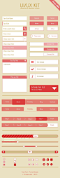 Free Flat UI Kit