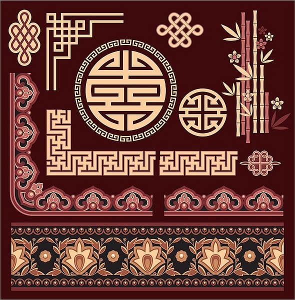 中国传统花纹