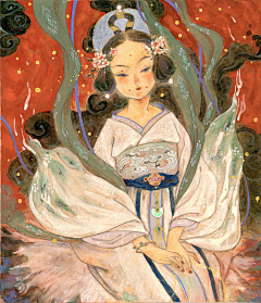 da鱿鱼采集到插画-猫君大白