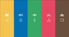 详细解析名片设计中的五行风水学,PS教程,思缘教程网