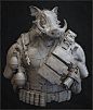 Special Force Squad, Oleg Aleinikov : 3D sculpting and concepting practice in my spare time.