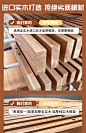 实木床现代简约小户型1米2单人床新款储物家用原木落地1米8双人床-tmall.com天猫
