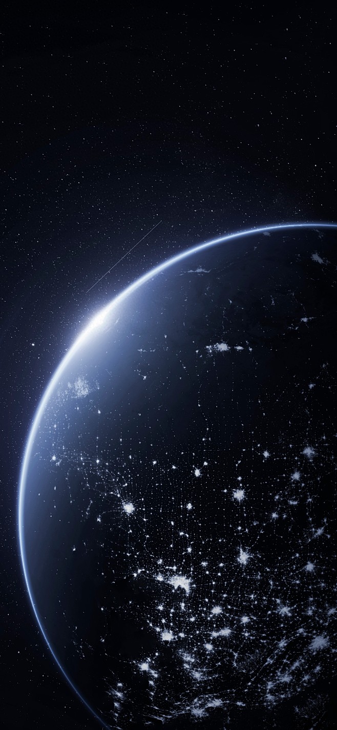 原图壁纸：神秘的太空，梦幻的星球-今日头...