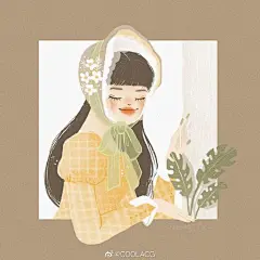 #美图速报# #今日绘图大赏# #动漫# 
分享：韩国画师『mo._.ching』的板绘Q版人物插画作品 ​​​​