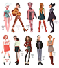Anna Cattish — Hey! Some magazine girls today. It’s kinda my way...
