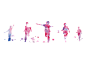 奔跑的人