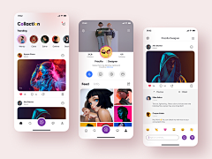这么晚了还是一起睡吧采集到UI-社交app