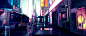 Advertising  architecture campaign city futur gradient ILLUSTRATION  light skyline vector