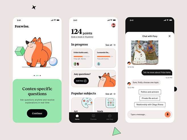 AI tutor mobile app