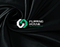 Real estate house logo design