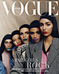 【杂志大片】Vogue Arabia December 2019 阿拉伯版《Vogue》12月刊, Nora Attal,Hayett McCarthy, Leyla Greiss... 群模封面, 很有地域特色.  : Dan Beleiu. ​​​​