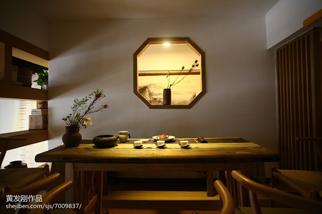 新中式茶艺馆装修