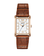 Ladies Goldtone and Leather Watch | Lord and Taylor : Dress up and be stylish or dress down and relax with this Citizen watch, perfect for every day and every occasion. Features a rectangular goldtone case and bezel, a white dial and a croc-embossed leath
