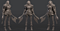 翼次方次时代一期薛同学 WIP 白模作业_翼次方作品_角色/人物/生物_CG模型网