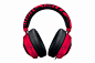 Razer Kraken Pro V2 Pewdiepie Edition - Over-Ear Prise Jack Casque Gaming Headset Analogique, Over-Ear Casque Gamer pour PC et PS4 Rouge: Amazon.fr: Informatique