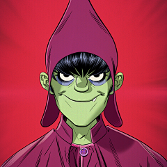 BUQIU不求采集到【画集】Gorillaz
