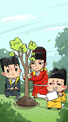 Monaye采集到品牌插画海报