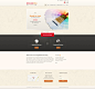 Dribbble - HomePageV1.jpg by Ashish Thakkar