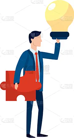 男商人,头像,卡通,商务,专业人员,经理,现代,城市