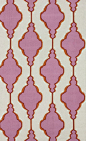 Homespun Maia Trellis Pink Rug eclectic rugs