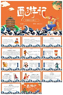 四大名著课件西游记ppt