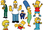 simpson 辛普森系列 旅行箱 笔记本 潮流贴纸透明水贴 可批发 小小波普 原创 设计 新款 2013