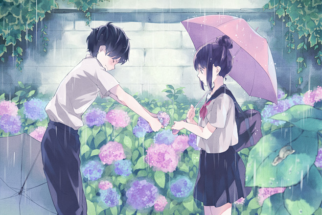 #动漫# #动漫情侣# #二次元#