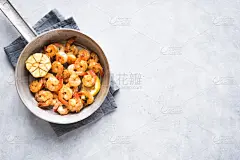 烤虾,格子烤肉,热,香料,烤的,食品,灰色,烤肉架,柠檬,辣椒