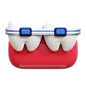 Clean Tooth  3D Icon
