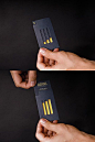 The 40 best business cards of the 2012.  This business card is like a magic trick in that I have no idea what is going on! I love the creativity, the professionalism, and the style.