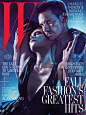 Magazine W
Published: August 2012 
Cover stars: Charlize Theron and Michael Fassbender 
Styling by Edward Enninful
Photography by Mario Sorrenti