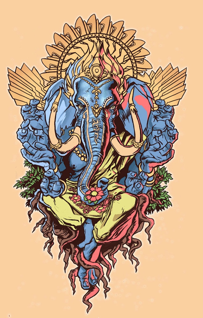 Tattoo Design by man...