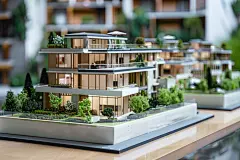 住宅小区沙盘房屋模型