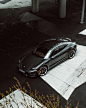Photo by Porsche on June 27, 2023. May be an image of sedan, race car, wheel, road and text.