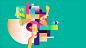 animation  art eye geometric gif ILLUSTRATION  motion