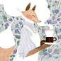 Vanessa Gillings - Caffeinated Critters: Fox Print | Nucleus Portland