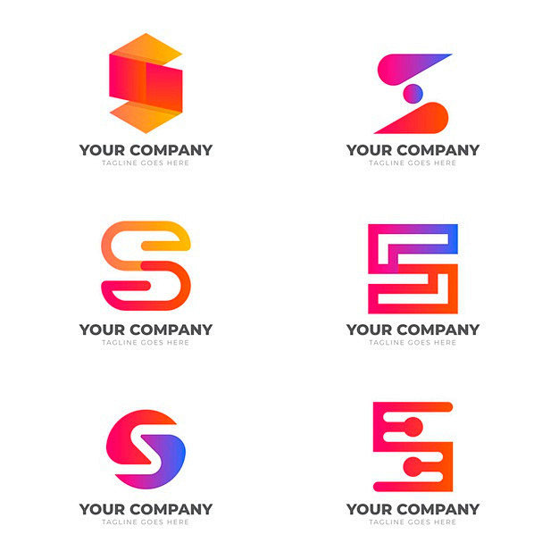 字母S，logo标志矢量图素材