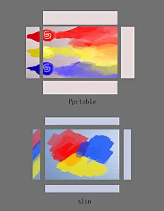 作品说明：Portable这款硬盘主要是大存储，我以我传统绘画，和数字绘画来说都是需要大量的素材，如同需要大量的颜料来进行创作，来表现空间大。Slim这款硬盘主打轻便有点像颜料在调色板上非常方便，快捷像到外面写生打开可用非常方便携带。两款硬盘都是以颜色的红黄蓝三原色来绘制体现有一款这样的硬盘就够了，颜色的主成也是三种。以三种可带来万千变化。