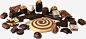 巧克力甜品集合 平面电商 创意素材