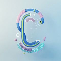 JasmineDesign’采集到【C4D】三维 创意  渲染