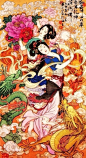 轻舞霓裳，惊艳了似水年华,仙女工笔画|画家华山川 ​ （转）@手绘插画大师